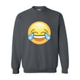 thumbnail image 1 of IWPF - Women Sweatshirts and Hoodies - Emoji Laughing Tears, 1 of 5