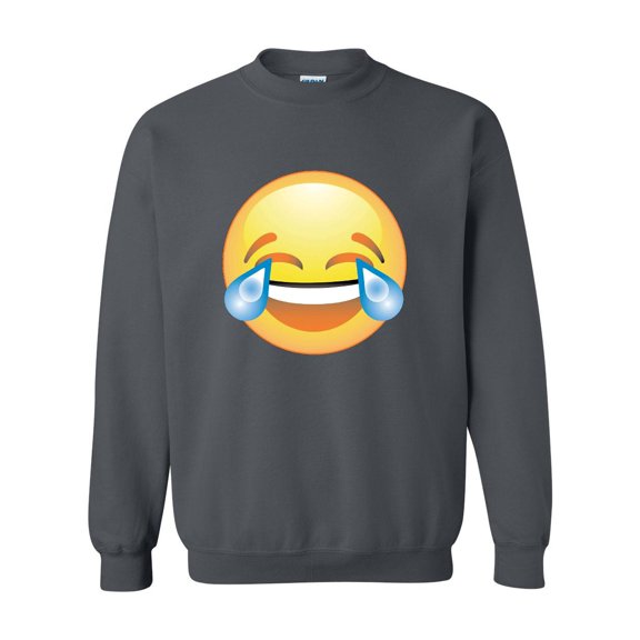 IWPF - Women Sweatshirts and Hoodies - Emoji Laughing Tears