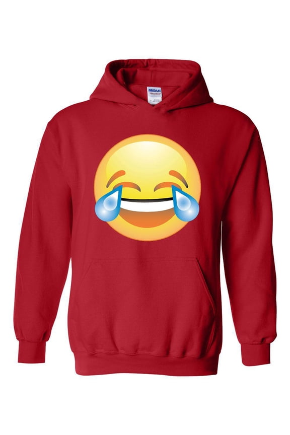 - Women Sweatshirts and Hoodies - Emoji Laughing Tears