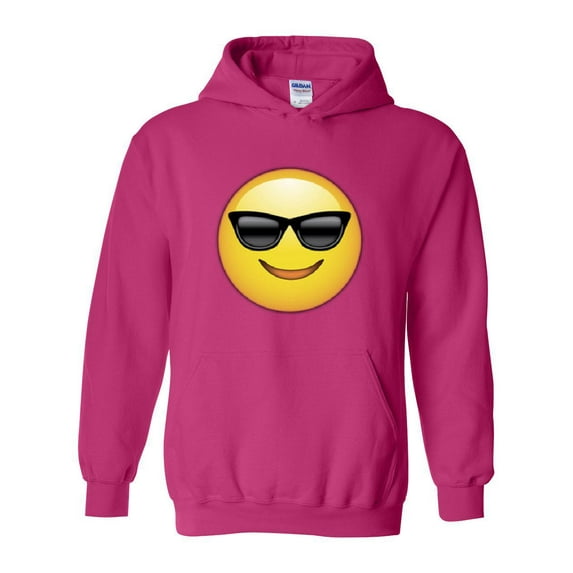 IWPF - Women Sweatshirts and Hoodies - Emoji with Sunglasses