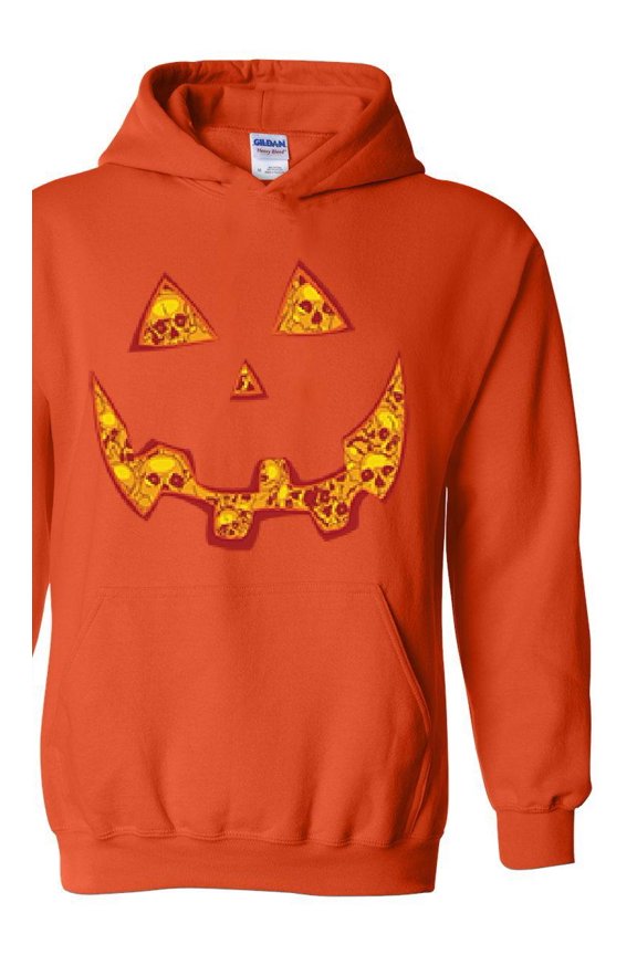 - Women Sweatshirts and Hoodies - Halloween Costume Pumpkin Face