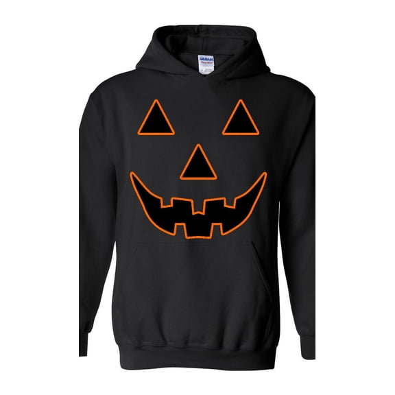 IWPF - Women Sweatshirts and Hoodies - Halloween Costume Pumpkin Face