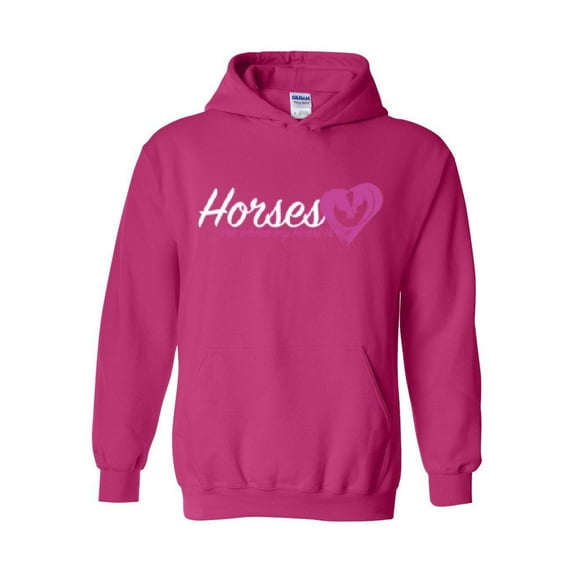 IWPF - Women Sweatshirts and Hoodies - Horses Where My Heart Is