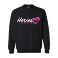 thumbnail image 1 of IWPF - Women Sweatshirts and Hoodies - Horses Where My Heart Is, 1 of 5