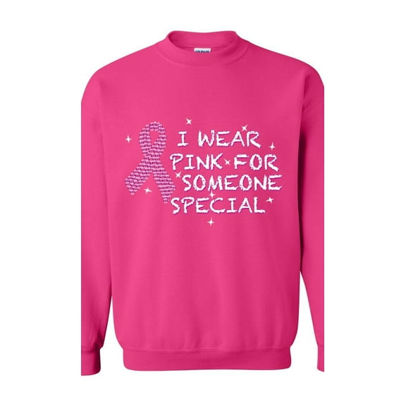 IWPF - Women Sweatshirts and Hoodies - I Wear Pink for Someone Special