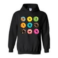 thumbnail image 1 of IWPF - Women Sweatshirts and Hoodies - Love Food Donuts Doughnuts, 1 of 5