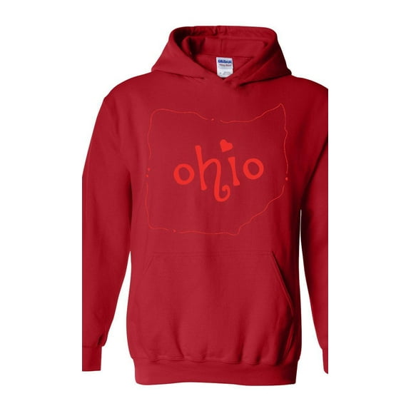 IWPF - Women Sweatshirts and Hoodies - Ohio Map