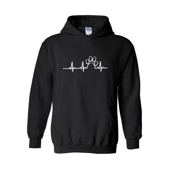 IWPF - Women Sweatshirts and Hoodies - Paw Heartbeat
