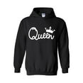 thumbnail image 1 of IWPF - Women Sweatshirts and Hoodies - Queen in White Crown, 1 of 5