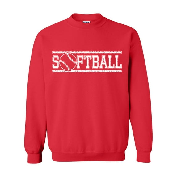 IWPF - Women Sweatshirts and Hoodies - Softball with Ball