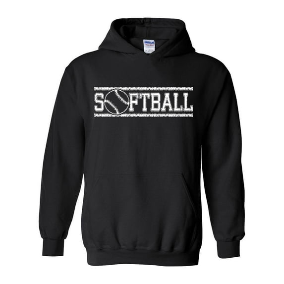 IWPF - Women Sweatshirts and Hoodies - Softball with Ball