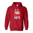 thumbnail image 1 of IWPF - Women Sweatshirts and Hoodies - This Nurse Lifts, 1 of 5