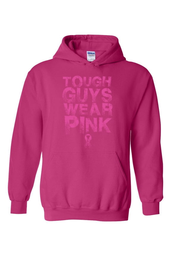 - Women Sweatshirts and Hoodies - Tough Guys Wear Pink Cancer