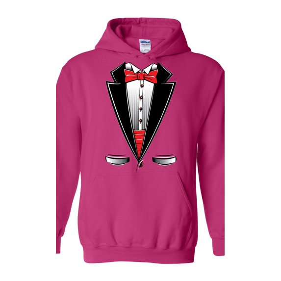 IWPF - Women Sweatshirts and Hoodies - Tuxedo Prom Costume