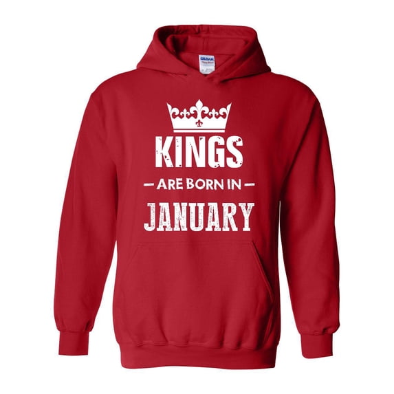 IWPF - Women Sweatshirts and Hoodies, up to Size 5XL - Birthday Gift Kings Are Born In January