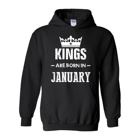 IWPF - Women Sweatshirts and Hoodies, up to Size 5XL - Birthday Gift Kings Are Born In January