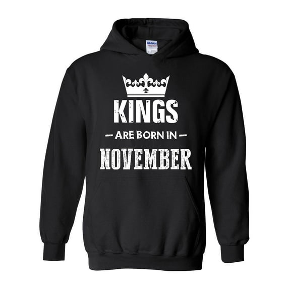 IWPF - Women Sweatshirts and Hoodies, up to Size 5XL - Birthday Gift Kings Are Born In November