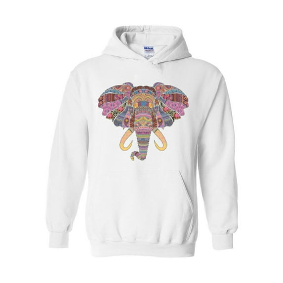 IWPF - Women Sweatshirts and Hoodies - Elephant Mosaic