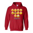thumbnail image 1 of IWPF - Women Sweatshirts and Hoodies, up to Size 5XL - Emoji Entourage, 1 of 5