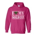 thumbnail image 1 of IWPF - Women Sweatshirts and Hoodies - I Love My Soldier, 1 of 5