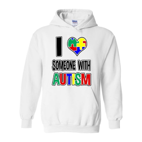 IWPF - Women Sweatshirts and Hoodies, up to Size 5XL - I Love Someone With Autism