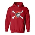 thumbnail image 1 of IWPF - Women Sweatshirts and Hoodies, up to Size 5XL - Jolly Roger Skull & Crossbones, 1 of 5