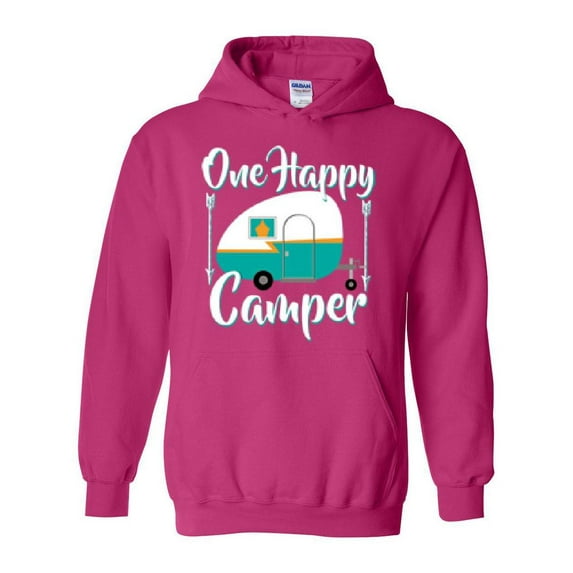IWPF - Women Sweatshirts and Hoodies, up to Size 5XL - ONE HAPPY CAMPER