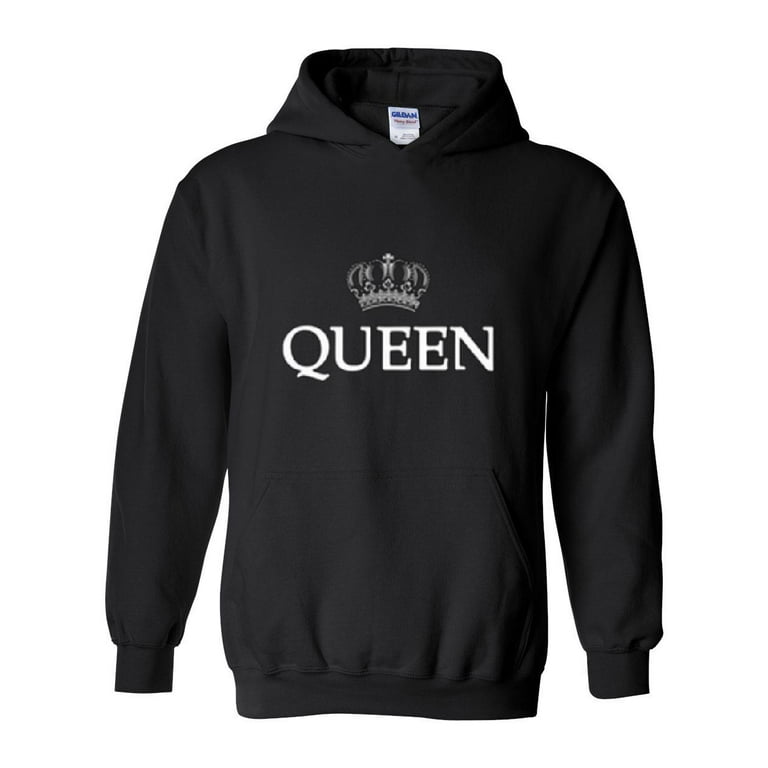 Queen logo hoodie hotsell