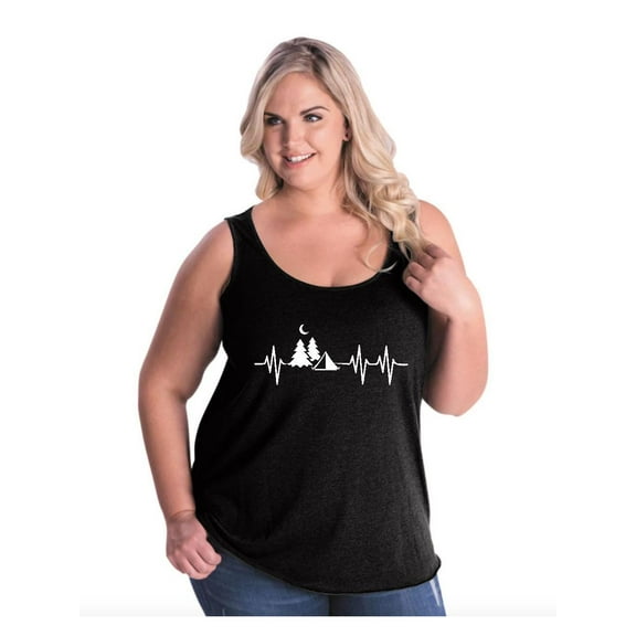 IWPF - Women's Plus Size Tank Top - Camping Hiking Gift