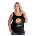 thumbnail image 1 of IWPF - Women's Plus Size Tank Top - Flamingo, 1 of 5