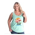 thumbnail image 1 of IWPF - Women's Plus Size Tank Top - Flamingo, 1 of 3