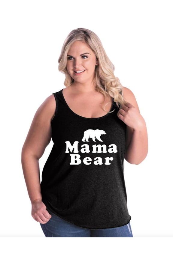 IWPF - Women's Plus Size Tank Top - Mama Bear