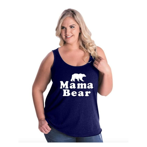 IWPF - Women's Plus Size Tank Top - Mama Bear
