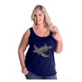 thumbnail image 1 of IWPF - Women's Plus Size Tank Top - Sea Turtle Hawaii, 1 of 3