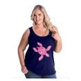 thumbnail image 1 of IWPF - Women's Plus Size Tank Top - Sea Turtle Hawaii, 1 of 4