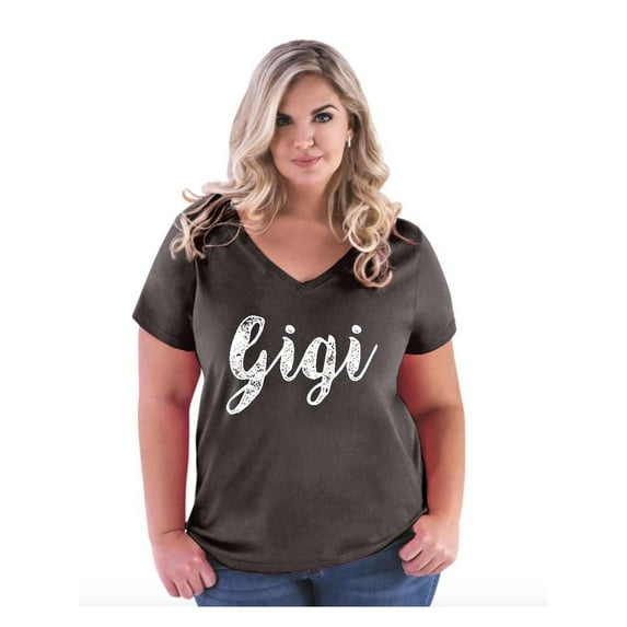 IWPF - Women's Plus Size V-neck T-Shirt - Gigi