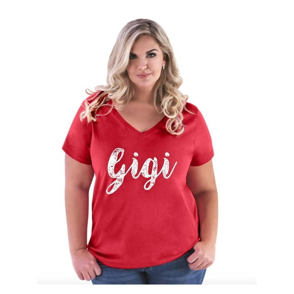 IWPF - Women's Plus Size V-neck T-Shirt - Gigi