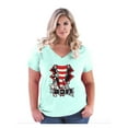 thumbnail image 1 of IWPF - Women's Plus Size V-neck T-Shirt - Pirate Costume, 1 of 3