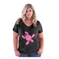 thumbnail image 1 of IWPF - Women's Plus Size V-neck T-Shirt - Sea Turtle Hawaii, 1 of 3