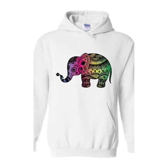 IWPF - Women's Plus Sweatshirts and Hoodies - Elephant