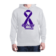 thumbnail image 1 of IWPF - Women's Plus Sweatshirts and Hoodies - Epilepsy Ribbon, 1 of 5