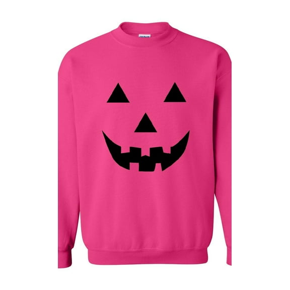 IWPF - Women's Plus Sweatshirts and Hoodies - Halloween Costume Pumpkin Face