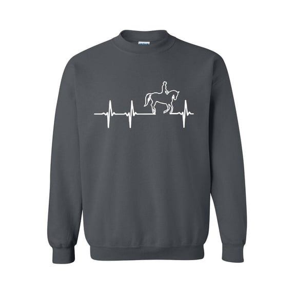 IWPF - Women's Plus Sweatshirts and Hoodies - Heartbeat Horses