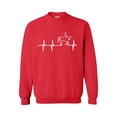 thumbnail image 1 of IWPF - Women's Plus Sweatshirts and Hoodies - Heartbeat Horses, 1 of 5