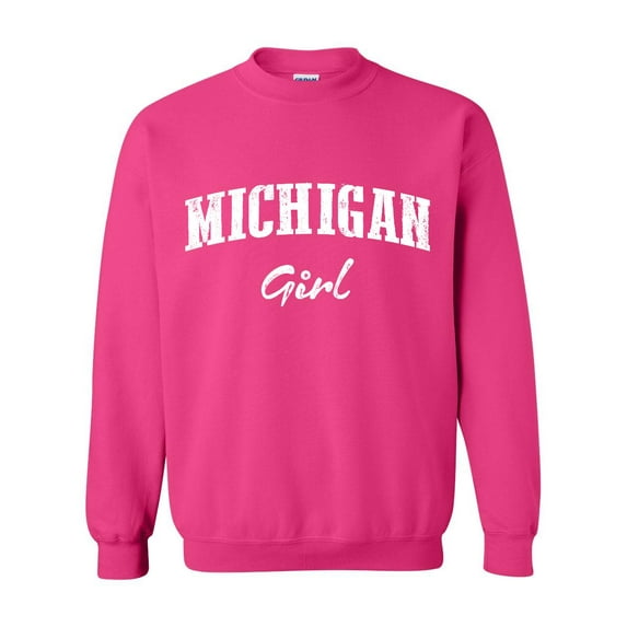 IWPF - Women's Plus Sweatshirts and Hoodies - Michigan Girl