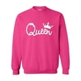 thumbnail image 1 of IWPF - Women's Plus Sweatshirts and Hoodies - Queen Crown, 1 of 5