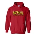 thumbnail image 1 of IWPF - Women's Plus Sweatshirts and Hoodies - Softball Play Hard or Go Home, 1 of 5