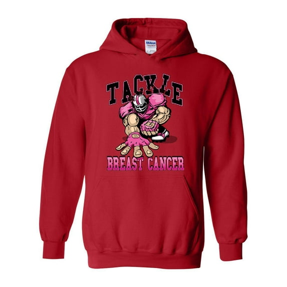 IWPF - Women's Plus Sweatshirts and Hoodies - Tackle Breast Cancer
