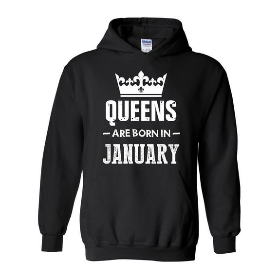 IWPF - Women's Plus Sweatshirts and Hoodies - Birthday Gift Queens Are Born in January