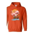 thumbnail image 1 of IWPF - Women's Plus Sweatshirts and Hoodies, up to Size 5XL - Flamingo, 1 of 5